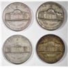 Image 3 : 100 SILVER JEFFERSON WAR NICKELS MIXED DATE CIRC