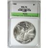 Image 1 : 1990 AMERICAN SILVER EAGLE, PCSS PERFECT GEM BU
