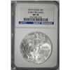 Image 1 : 2010 AM. SILVER EAGLE, NGC MS-70 EARLY RELEASE