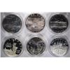Image 1 : 6-Commemorative Silver Dollars
