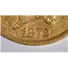 Image 3 : 1872-S $20.00 GOLD LIBERTY, XF/AU SCARCE DATE