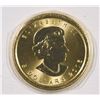 Image 1 : 2016 BU 1/10th OUNCE GOLD CANADA MAPLE LEAF