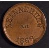 Image 3 : (3) 1863 CIVIL WAR TOKENS FROM N.Y.