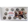 Image 1 : GEM BU SET SILVER JEFFERSON WAR NICKELS IN DISPLAY