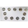 Image 2 : GEM BU SET SILVER JEFFERSON WAR NICKELS IN DISPLAY