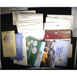 U.S. MINT UNC SETS OF 1970'S, 80'S & 90'S