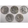 Image 2 : 5-1943 AU WALKING LIBERTY HALF DOLLARS