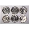 Image 2 : 4-1960-D & 2-61-D BU FRANKLIN HALF DOLLARS