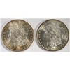 Image 1 : 2 1884-O MORGAN DOLLARS BU