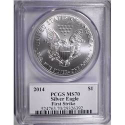 2014 ASE PCGS MS70 MERCANTI