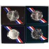 Image 1 : 4- U.S. MINT UNC SILVER DOLLARS