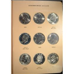 COMPLETE IKE $ SET 32 COINS