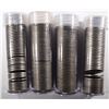 Image 1 : 4 ROLLS OF MIXED DATE CIRC LIBERTY "V" NICKELS
