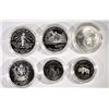 Image 2 : 4-Silver Commemorative Silver Dollars