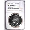 Image 1 : 1976-S SILVER EISENHOWER DOLLAR, NGC PF-67 CAMEO