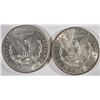 Image 2 : 1886 & 1897 BU MORGAN DOLLARS