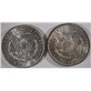 Image 2 : 1887 & 1900 BU MORGAN DOLLARS
