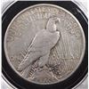 Image 2 : 1921 PEACE SILVER DOLLAR, VF/XF -KEY COIN