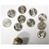 Image 1 : BU ROLL OF 1944-P SILVER JEFFERSON NICKELS