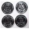 Image 3 : 39- GEM PROOF SILVER QUARTERS, 1964 & EARLIER