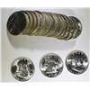 Image 1 : GEM BU ROLL OF 1954-D FRANKLIN HALVES