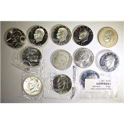 40% SILVER IKE DOLLAR LOT $12.00 FACE VALUE