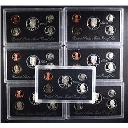1992-1998 US SILVER PROOF SETS