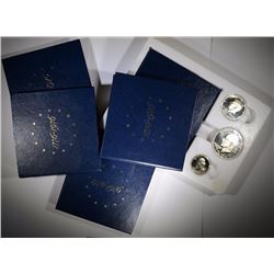 5 - 1976 3pc SILVER PROOF SETS