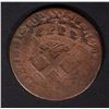 Image 2 : 1721-H 9 DENIERS FRENCH COLONIES -RARE, POROUS