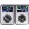 Image 2 : 1957 & 1963 FRANKLIN HALVES, NGC PF-67