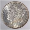 Image 2 : 1887 MORGAN SILVER DOLLAR NGC MS 63