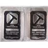 Image 1 : 2-FIVE OUNCE .999 SILVER BARS-PAM AM SILVER CORP