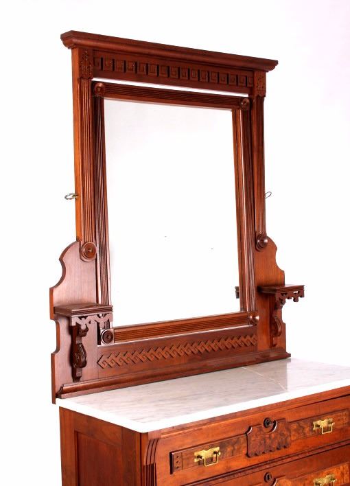 Antique Eastlake Dresser with Mirror c.1875