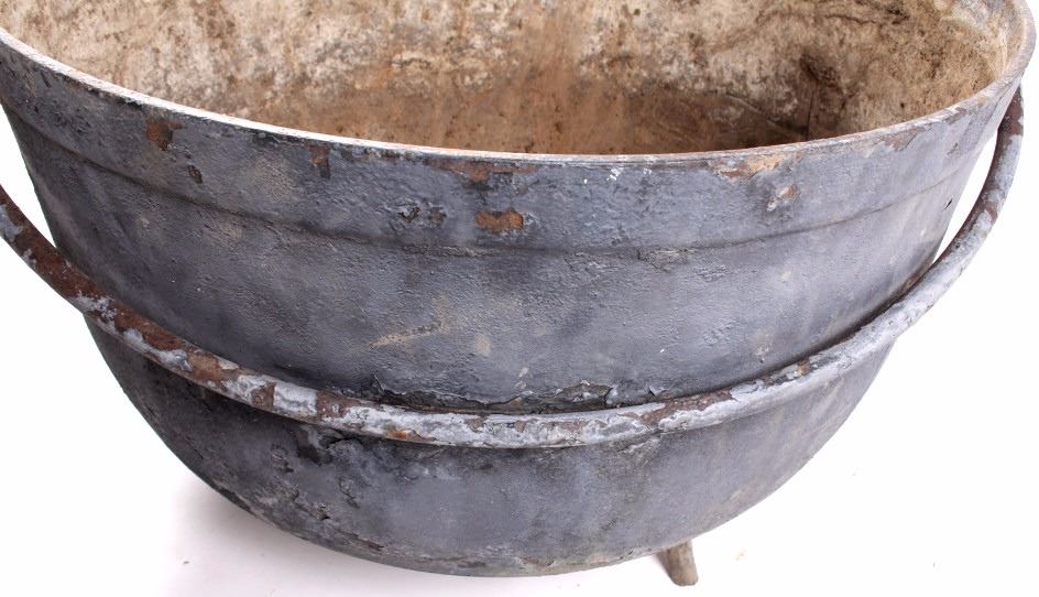 Antique Large Cast Kettle