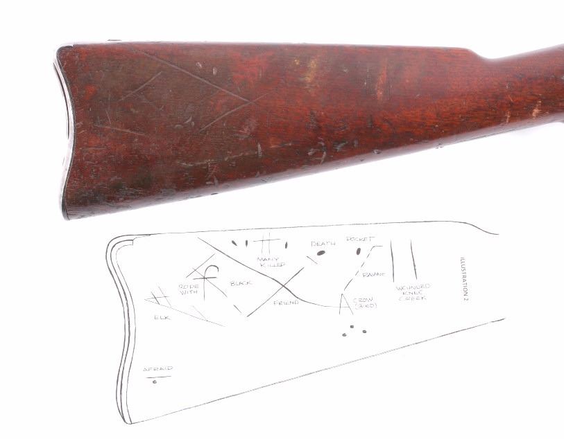 Wounded Knee Massacre Springfield 1873 Carbine