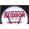 Image 10 : RARE Original Hudson Double Sided Porcelain Sign