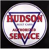 Image 1 : RARE Original Hudson Double Sided Porcelain Sign