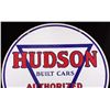 Image 2 : RARE Original Hudson Double Sided Porcelain Sign