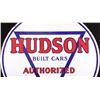 Image 3 : RARE Original Hudson Double Sided Porcelain Sign