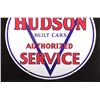Image 4 : RARE Original Hudson Double Sided Porcelain Sign