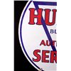 Image 7 : RARE Original Hudson Double Sided Porcelain Sign