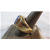 Image 3 : Rare Ellensburg Blue & Daimond 14Kt Gold Ring