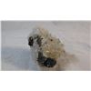 Image 2 : Hubnerite/Quartz Cluster from Mundo Nuevo Mine Peru