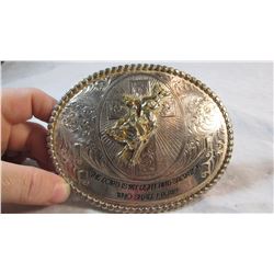 Montana Silversmiths Bullrider Belt Buckle