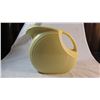 Image 1 : Vintage Fiestaware Large Disc Pitcher Light Yellow