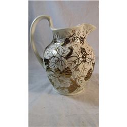 Vintage Gold Gilded Wedgewood Pitcher