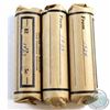 Image 1 : Estate Lot of 3x Canada George V 5-cent Rolls of 40pcs; 1923, 1924 & 1933, as Written on Rolls. 3pcs