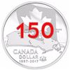 Image 1 : RCM Issue: 2017 Canada $1 Our Home & Native Land Special Edition ENAMEL Proof Fine Silver Dollar (ta