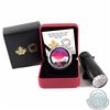 Image 1 : 2017 Canada $20 Fiery Sky - Weather Phenomenon Fine Silver Coni (TAX Exempt)