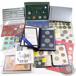 Estate Lot of World Coin sets. You will receive the following: United States Buffalo Nickel 3-coin s